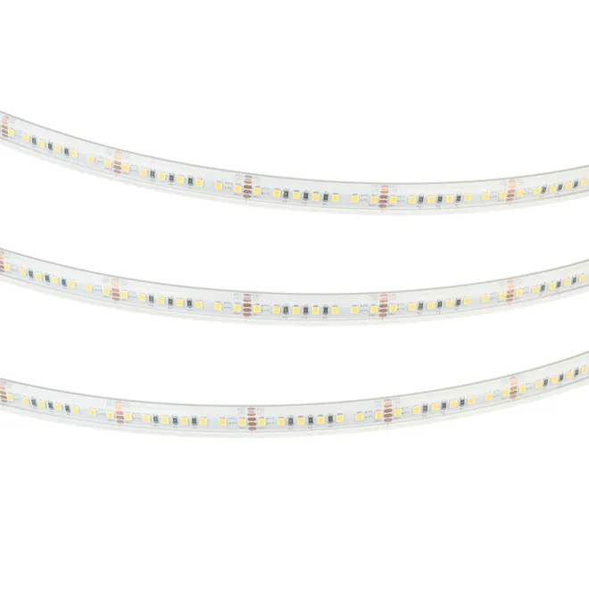 Светодиодная лента герметичная RTW-PS-A140-12mm 24V Warm3000 (4-18 W/m, IP67, 5m) (Arlight, CRI>90)