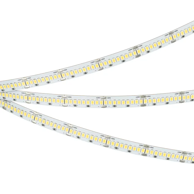 Светодиодная лента ULTRA-A288-10mm 24V Day4000 (17 W/m, IP20, 5m) (Arlight, высок.эфф.200 лм/Вт)