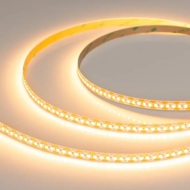 Светодиодная лента UL-A180-10mm 48V Warm2400-CX2 (19 W/m, IP20, 10m) (Arlight, 7 лет)