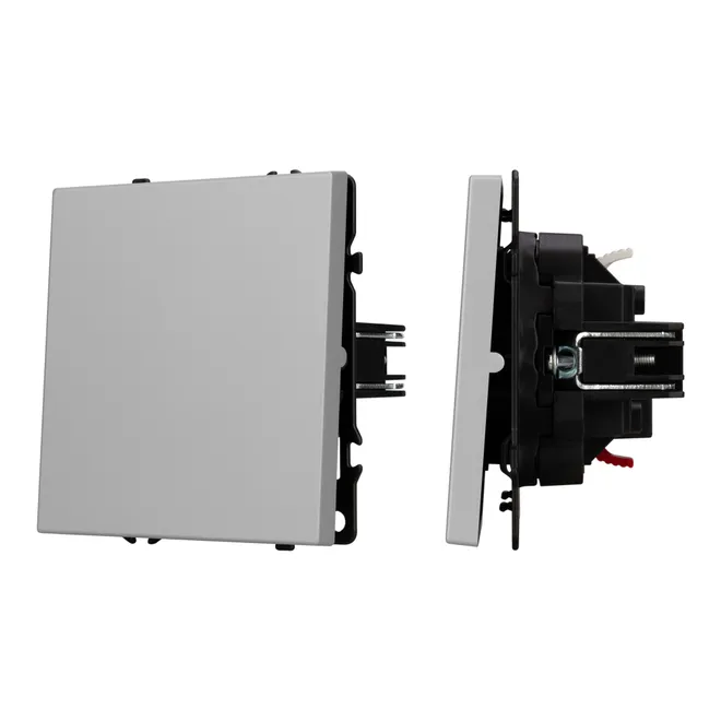 Механизм выключателя одноклавишный проходной SWT-NOBE-MKP1-SFPL-IS (230V, 10A) (Arlight, -)