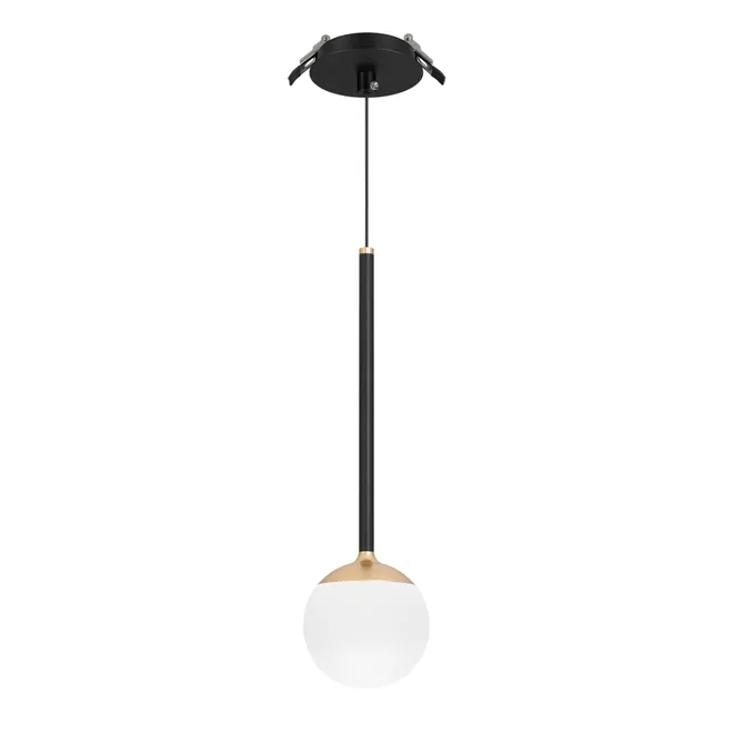 Светильник SP-BEADS-HANG-BUILT-T-R100-8W Warm3000 (BK-GD, 180 deg, 230V) (Arlight, IP20 Металл, 5 лет)
