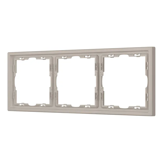 Рамка пластиковая FRM-NOBE-SFPL-3-CA (Arlight, -)