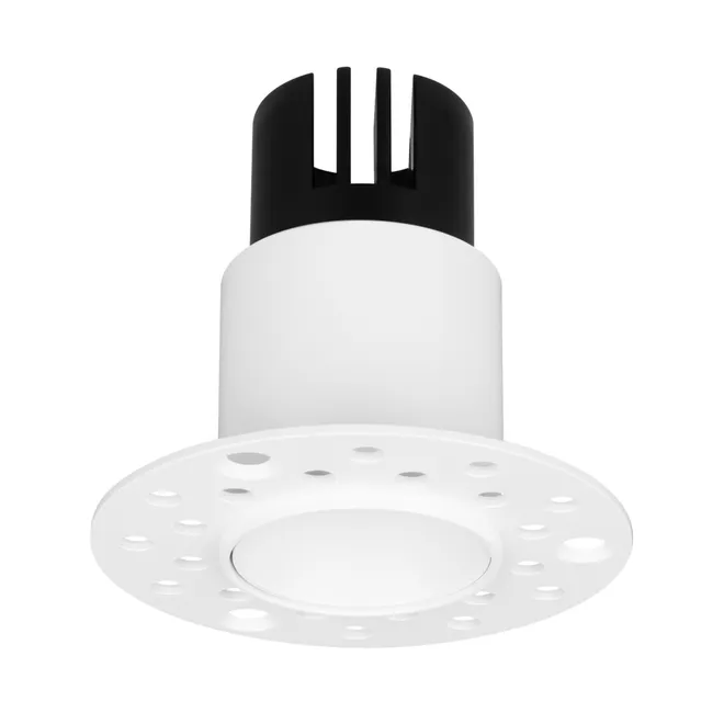 Светильник MS-INVISIO-TRIMLESS-R45-10W Warm3000 (WH-WH, 36 deg, 230V) (Arlight, IP54 Металл, 5 лет)