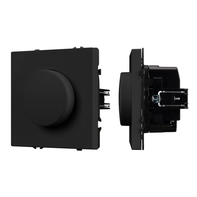 Механизм светорегулятора SWT-NOBE-DLR-SFPL-BK (250V, 300W) (Arlight, Черный оникс)