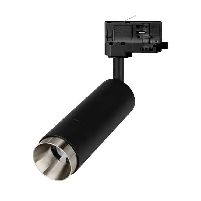 Светильник LGD-GESTIA-TRACK-4TR-R51-10W Warm3000 (BK-NI, 25-50 deg, 230V) (Arlight, IP20 Металл, 5 лет)