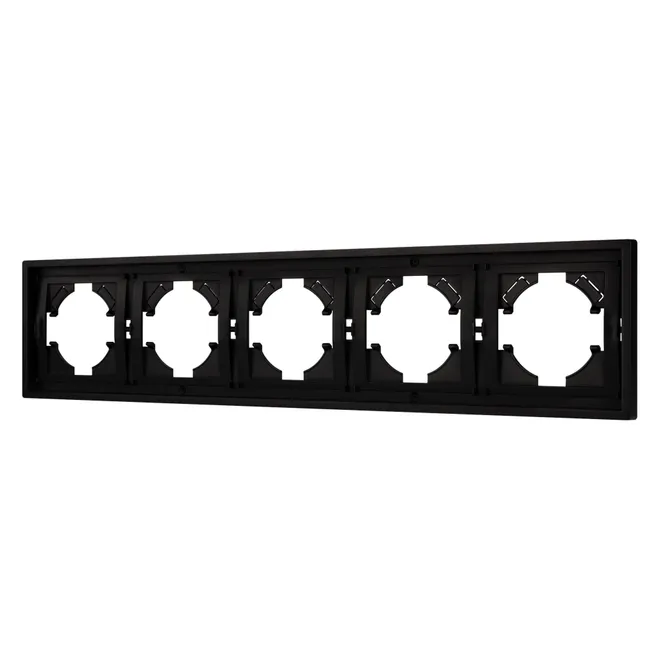 Рамка пластиковая FRM-TENDO-PL-5-BK (Arlight, -)