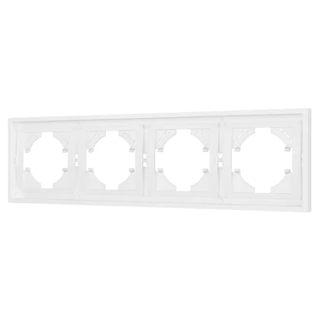 Рамка пластиковая FRM-TENDO-PL-4-WH (Arlight, -)