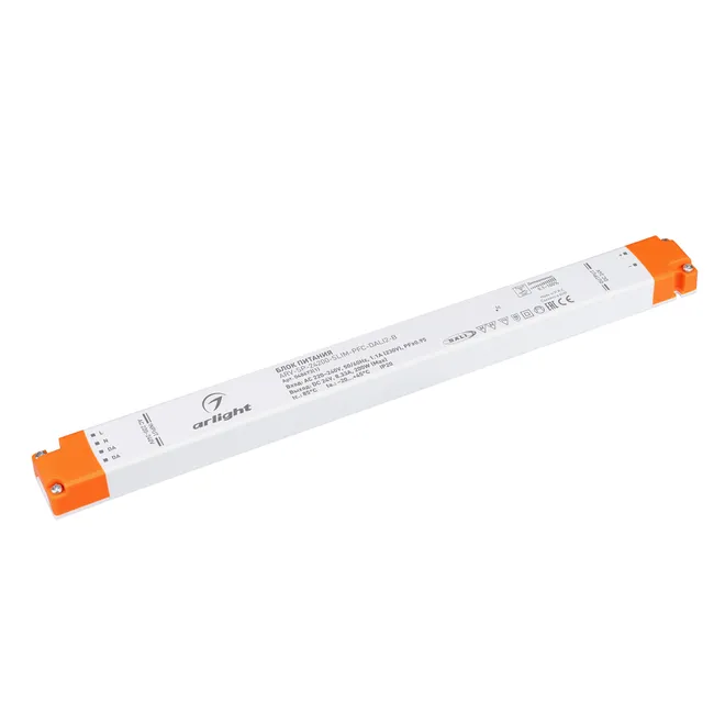 Блок питания ARV-SP-24200-SLIM-PFC-DALI2-B (24V, 8.33A, 200W) (Arlight, IP20 Пластик, 5 лет)
