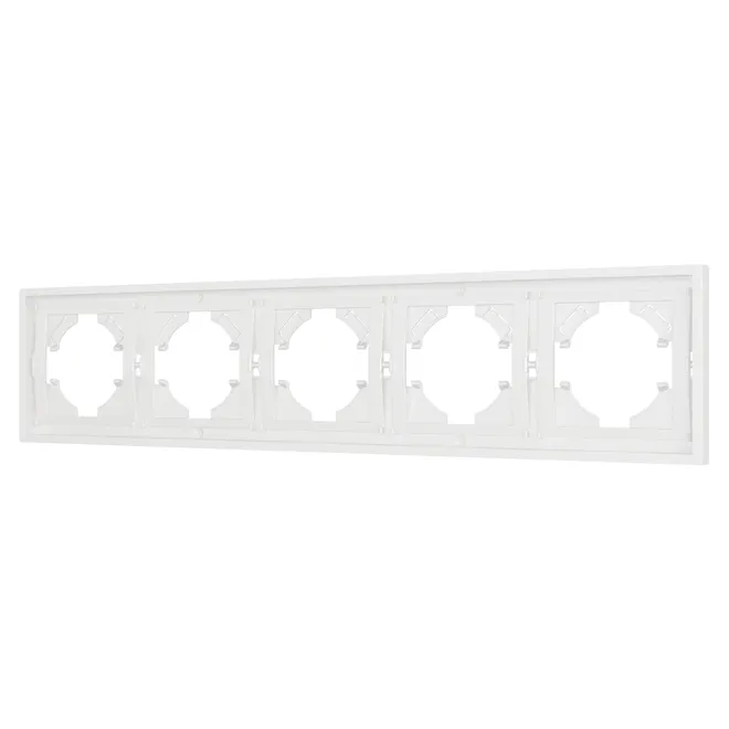 Рамка пластиковая FRM-TENDO-SFPL-5-WH (Arlight, -)