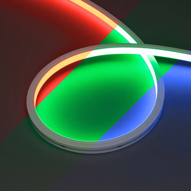 Светодиодная лента герметичная MOONLIGHT-TOP-B84-13x12mm 24V RGB (12 W/m, IP67, 5m, wire x2) (Arlight, Вывод боковой, 3 года)