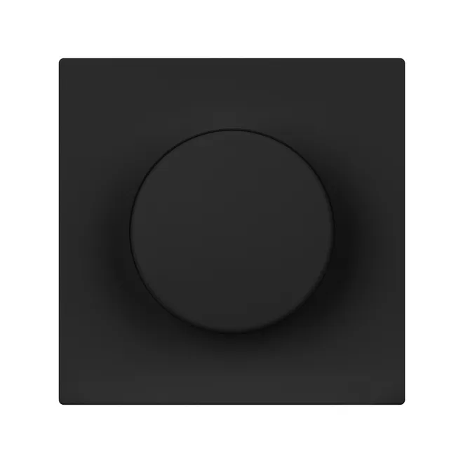 Лицевая панель светорегулятора PNL-NOBE-FB-SFPL-BK  (Arlight, Черный оникс)