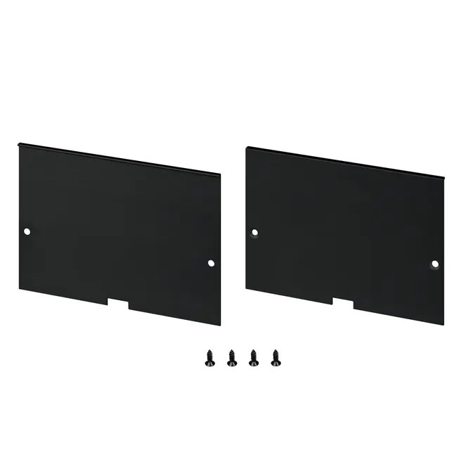 Заглушка POWER-W100H70 BLACK глухая (Arlight, Алюминий)