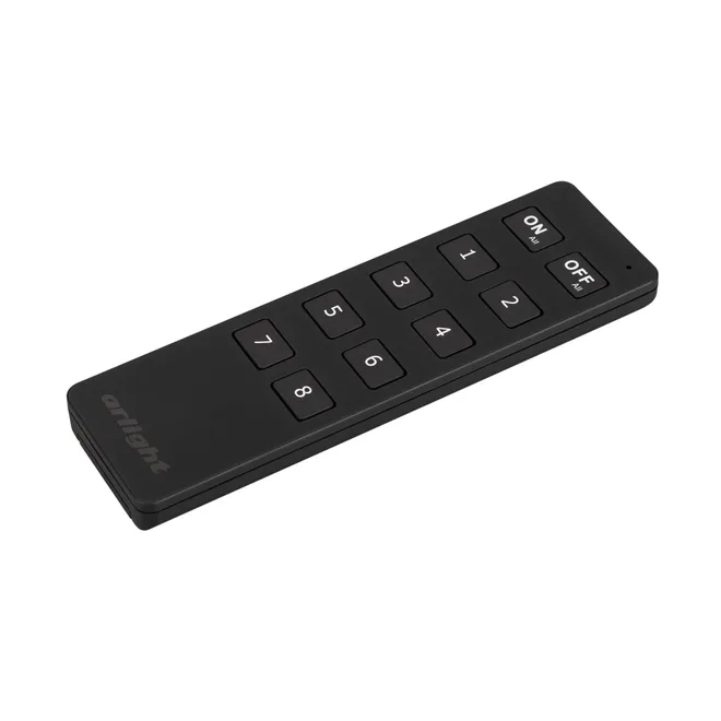 Пульт SMART-R8-DIM (8 зон, 2.4G) (Arlight, IP20 Пластик, 5 лет)