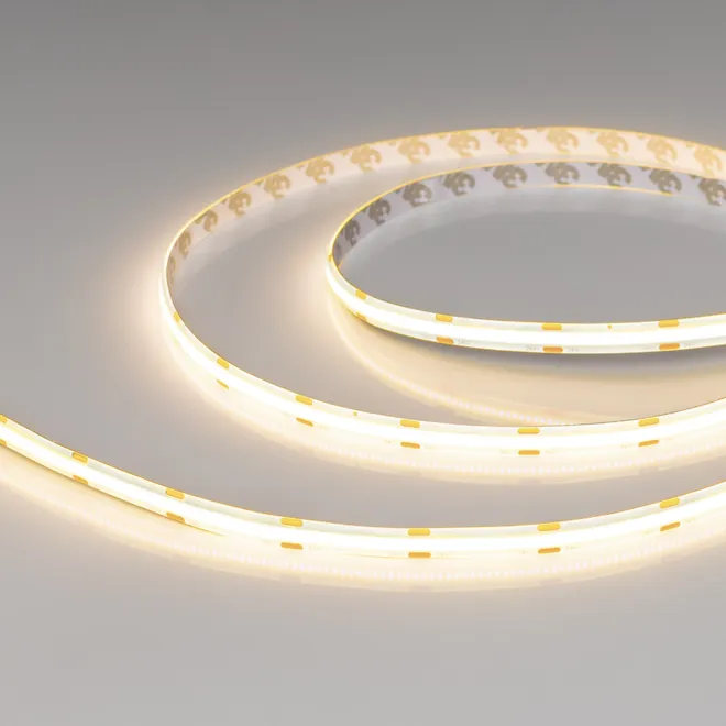 Светодиодная лента герметичная COB-SE-X544-8mm 24V Warm3000 (11 W/m, IP65, 5m) (Arlight, -)