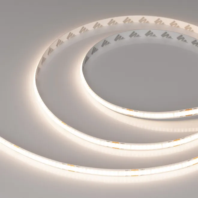 Светодиодная лента COB-X320-8mm 24V Day4000 (8 W/m, IP20, 5m) (Arlight, -)