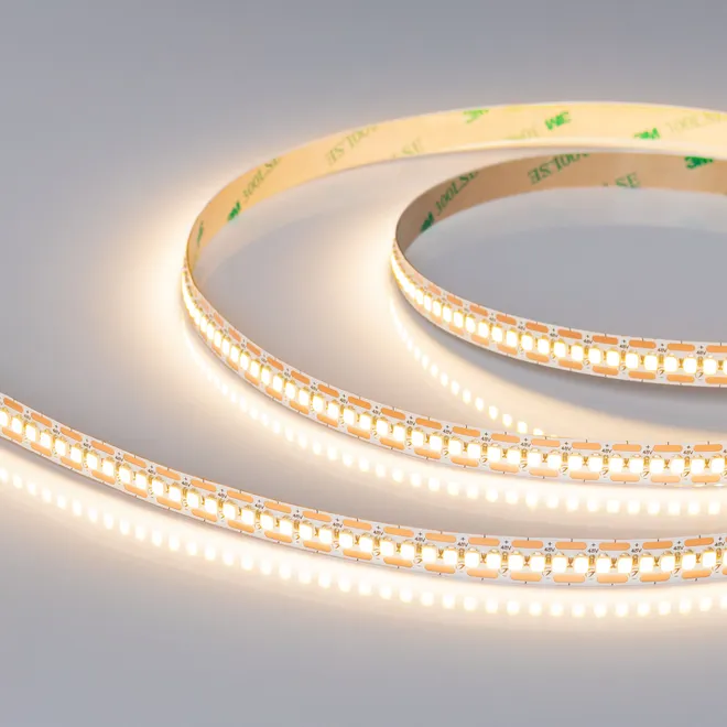 Светодиодная лента UL-A240-10mm 48V Warm3000-CX2 (23 W/m, IP20, 10m) (Arlight, 7 лет)