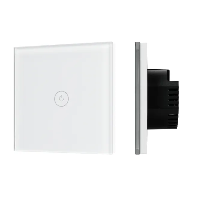 Выключатель сенсорный SWT-OMALI-S01-ZB-WH (250V, 10A, Zigbee) (Arlight, Стекло)