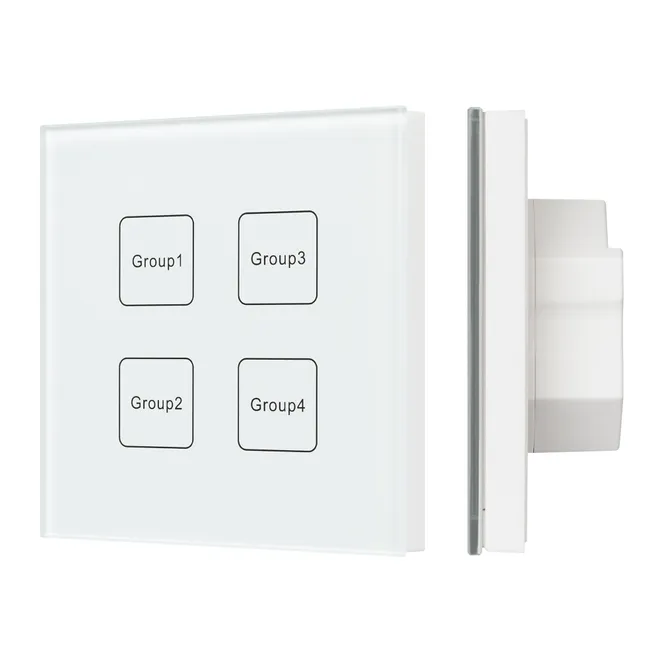 INTELLIGENT ARLIGHT Сенсорная панель DALI-901-11-4G-DIM-DT6-IN White (BUS) (IARL, IP20 Пластик, 3 года)