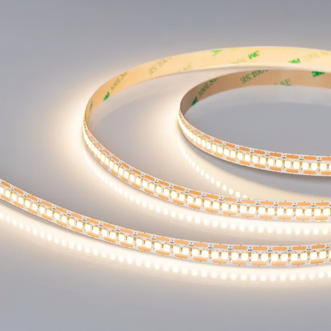 Светодиодная лента UL-A240-10mm 48V Warm3500-CX2 (23 W/m, IP20, 10m) (Arlight, 7 лет)