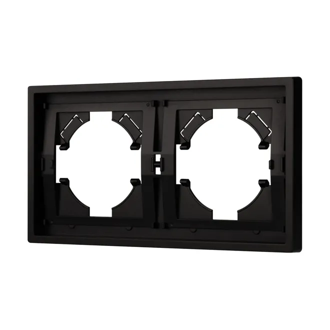 Рамка пластиковая FRM-TENDO-PL-2-BK (Arlight, -)