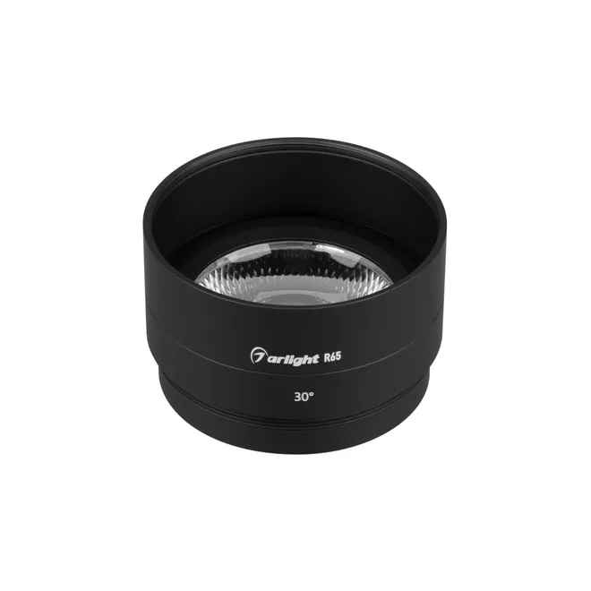 Насадка с фиксированным углом LGD-ARTIFACT-LENS-R65 (BK, 30 deg) (Arlight, Металл)
